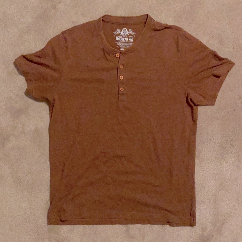 AMERICAN RAG Small Men’s Button-Up Polo